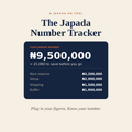 The Japada Number Tracker